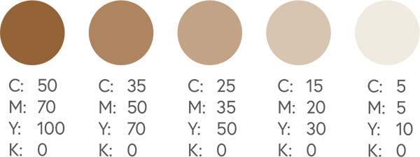 CMYK Oranges and Browns 3