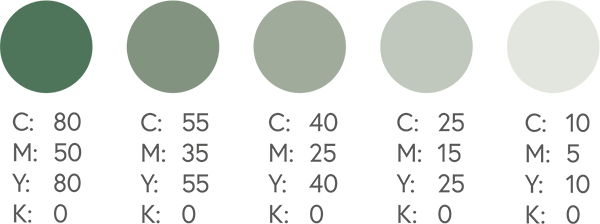 CMYK Yellows and Greens 11