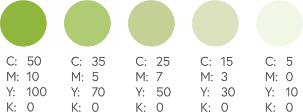 CMYK Yellows and Greens 7