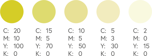 CMYK Yellows and Greens 6