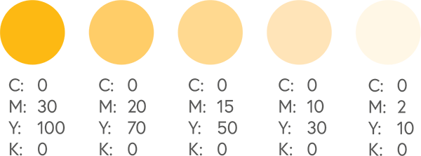 CMYK Yellows and Greens 1