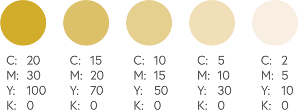 CMYK Yellows and Greens 2