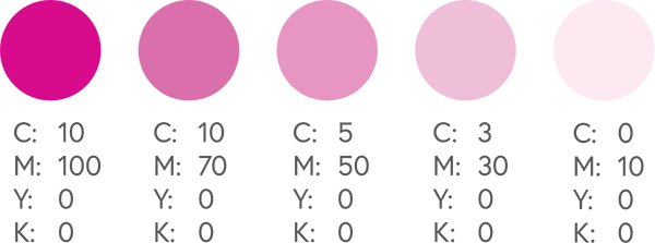 CMYK Pinks 1