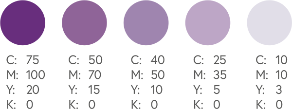 CMYK Purples 2